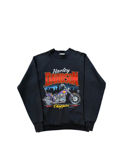 1988 Harley Davidson Chopper Crewneck Sz L