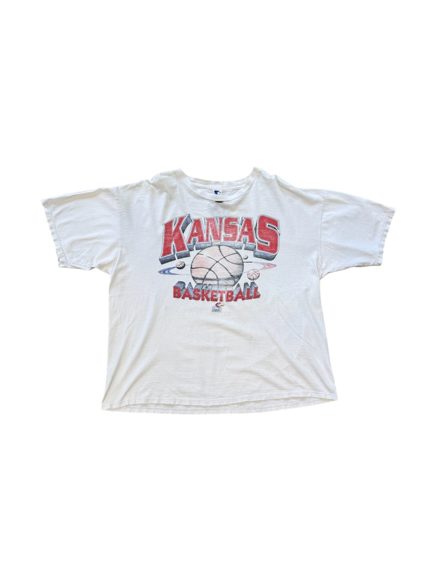 90s Kansas State Basketball Tee Sz XL