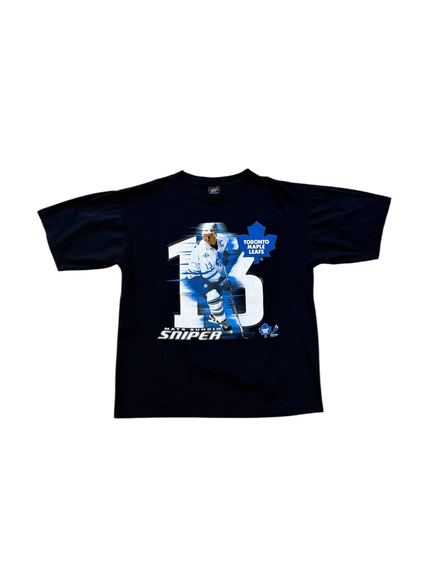 00s Mats Sundin Maple Leafs Tee Sz L