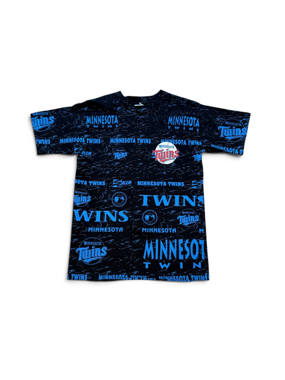 (M) Vintage 90s Minnesota Twins Salem AOP Tee
