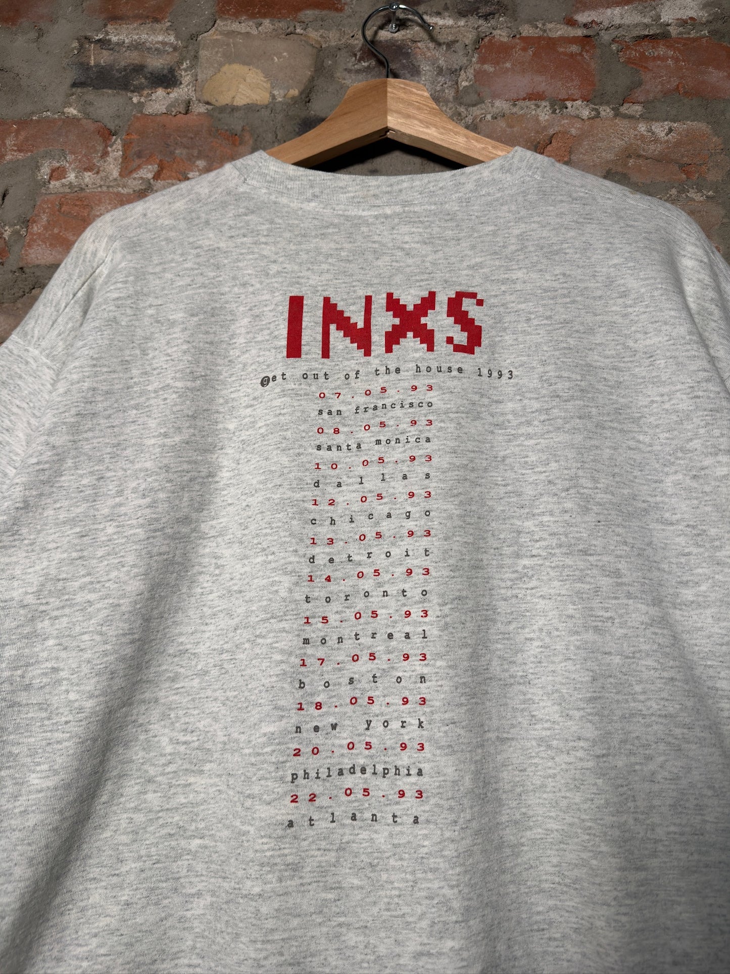 (XL) 93" INXS Get Out Of The House Tee