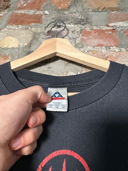 Vtg Toronto Raptors Black Long Sleeve Sz XL