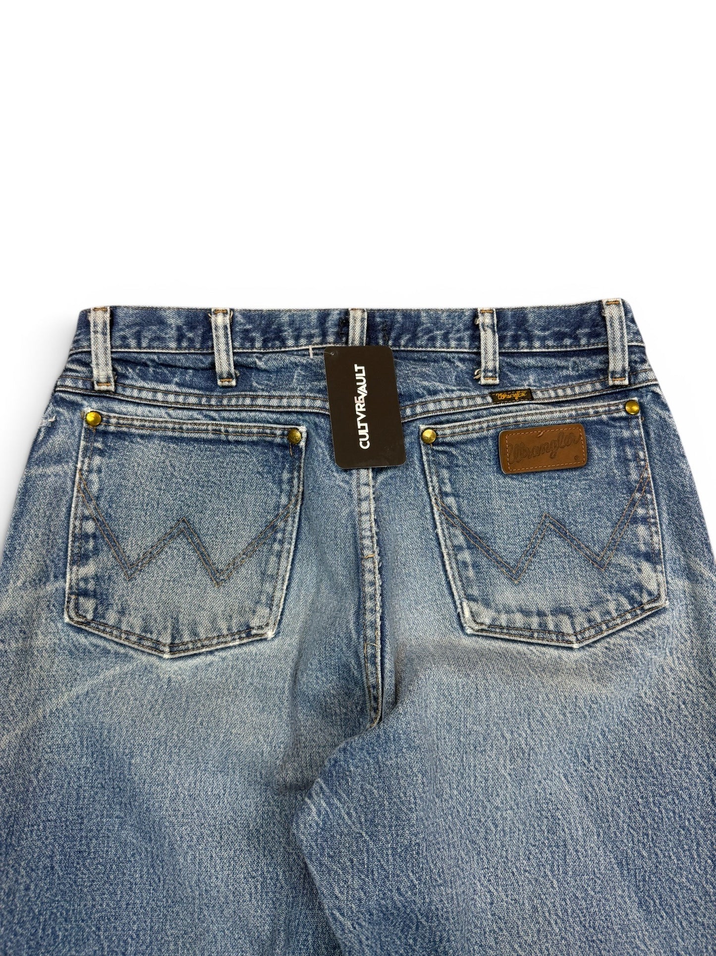 (34W) Vintage Wrangler Blue Jeans