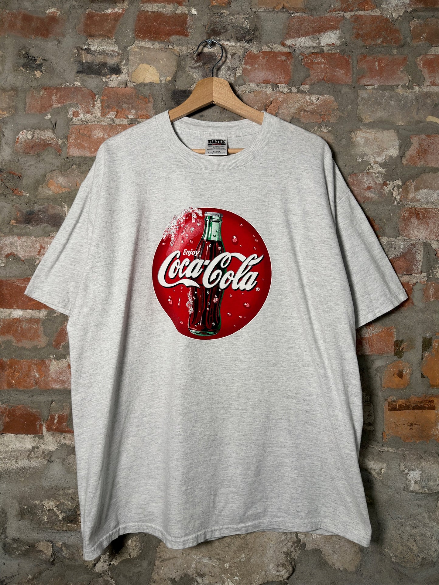 (XL) 90s Coca Cola Promo Shirt Grey