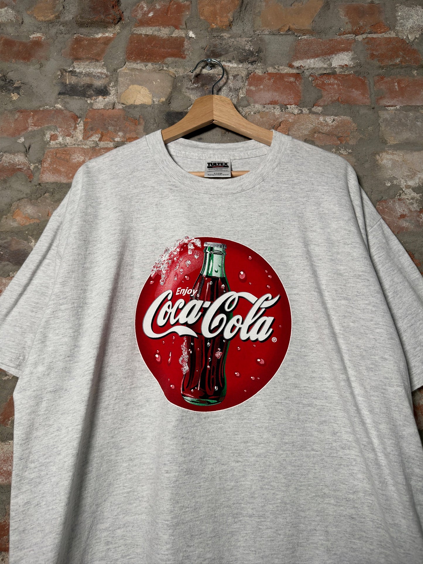 (XL) 90s Coca Cola Promo Shirt Grey