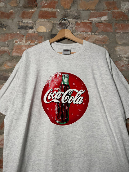(XL) 90s Coca Cola Promo Shirt Grey