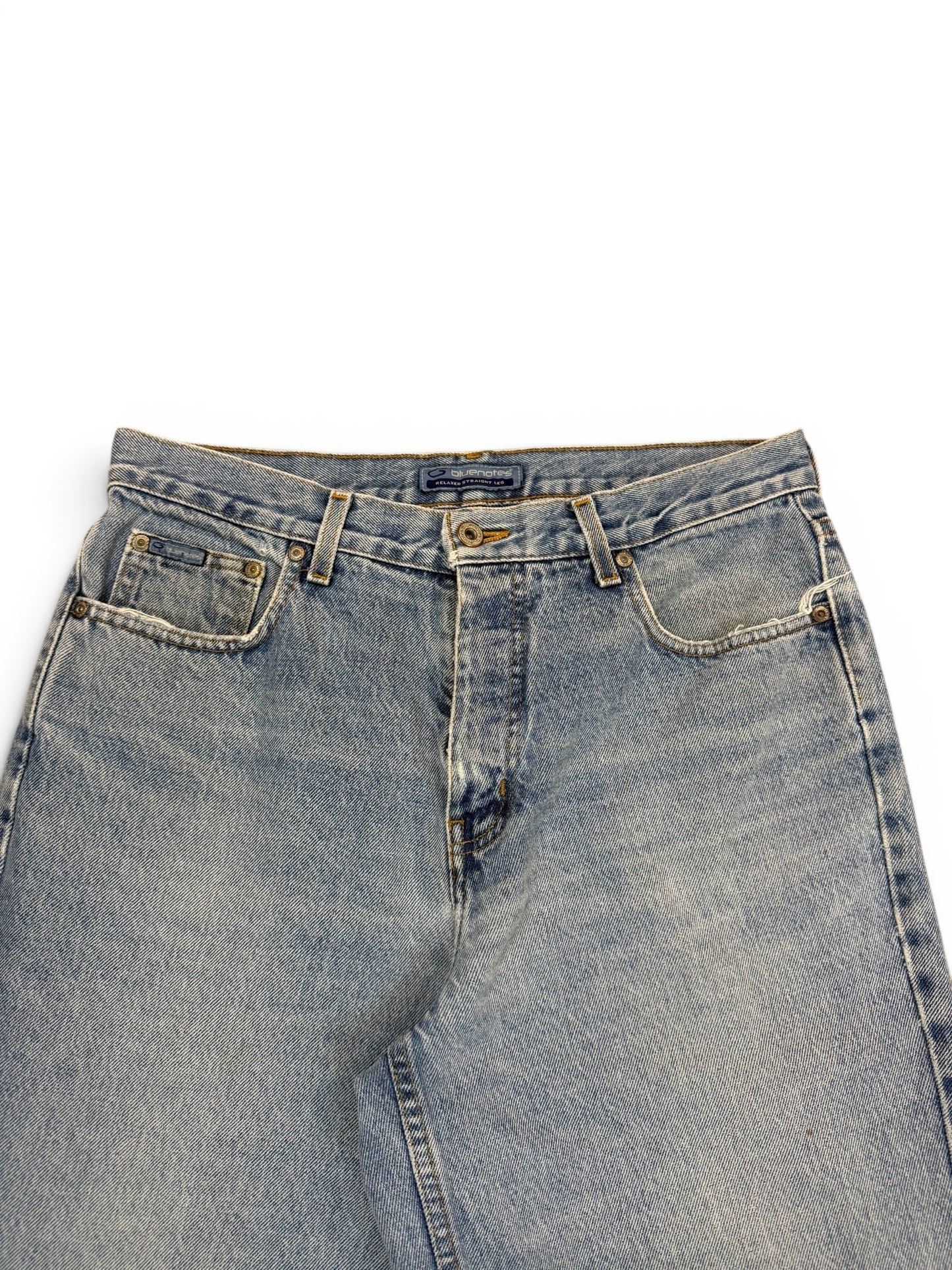 (34") Vtg Bluenotes Relaxed Straight Leg Jeans