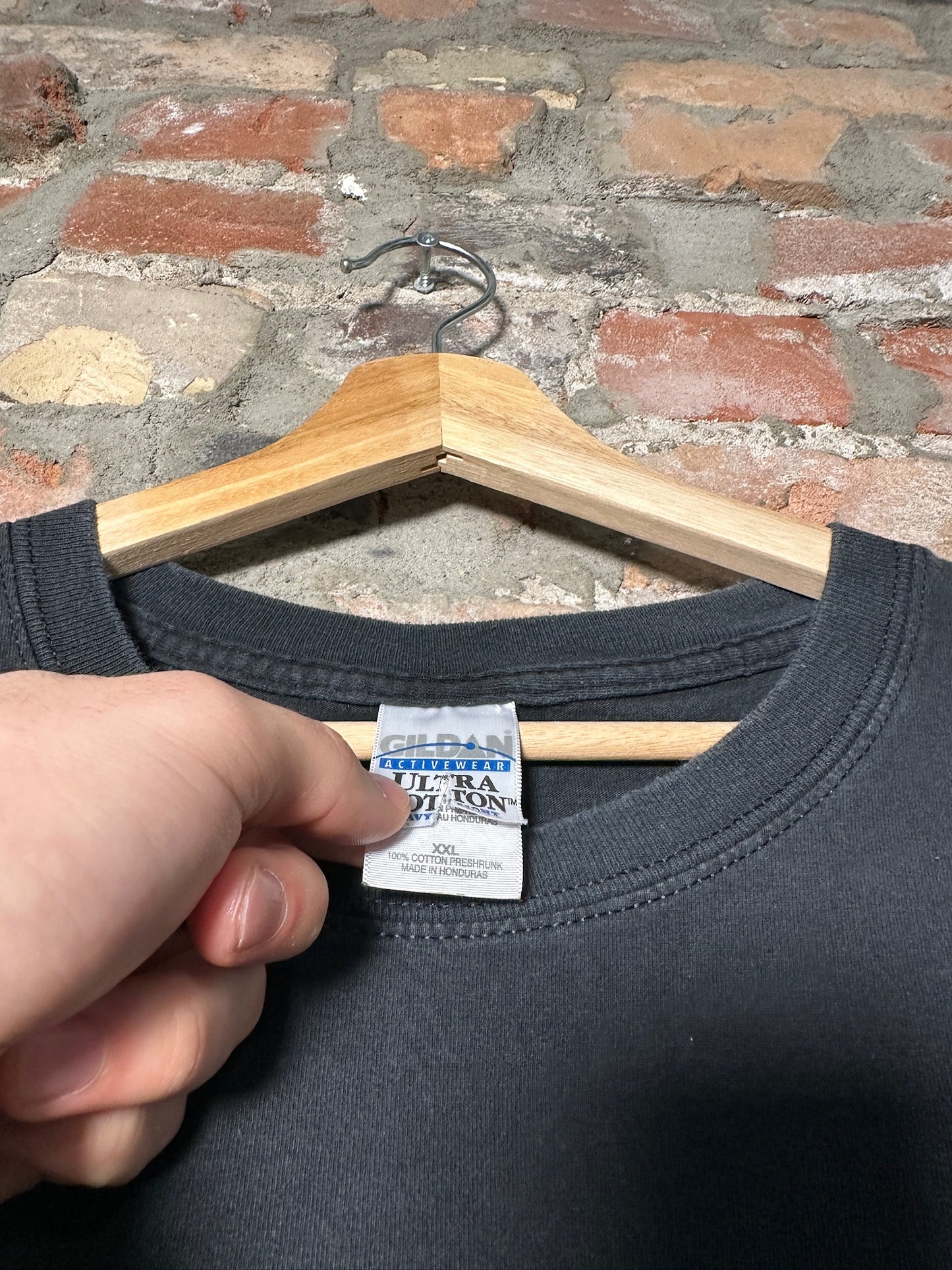 Vtg Alcatraz Swim Team Tee Black Sz XXL