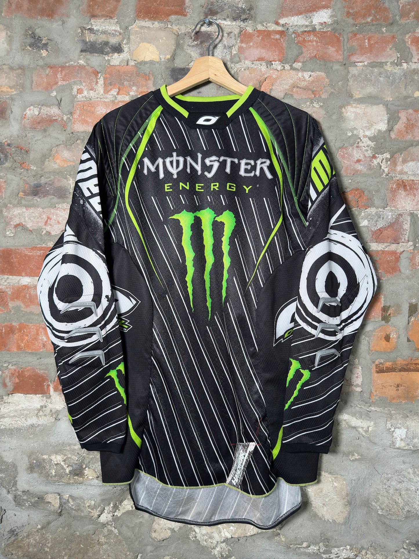 Y2K Monster Energy Motocross Jersey Sz S