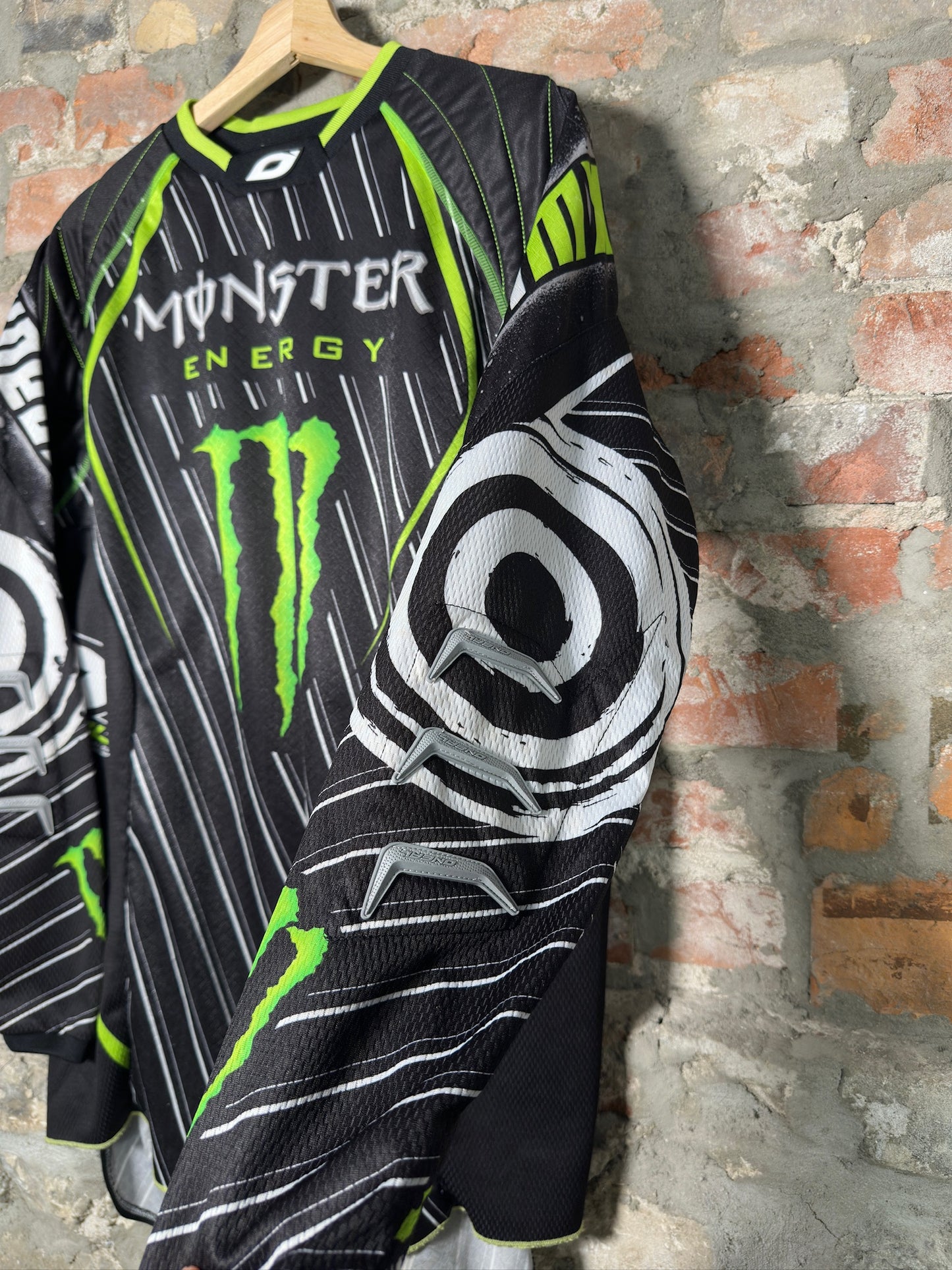 Y2K Monster Energy Motocross Jersey Sz S