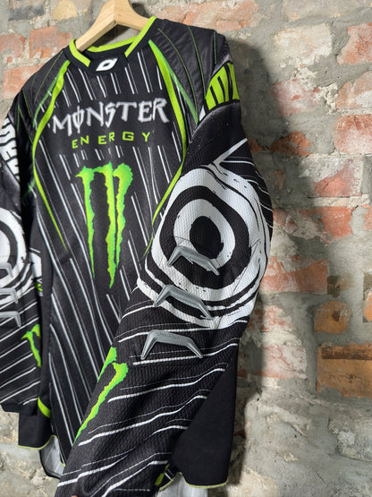 Y2K Monster Energy Motocross Jersey Sz S