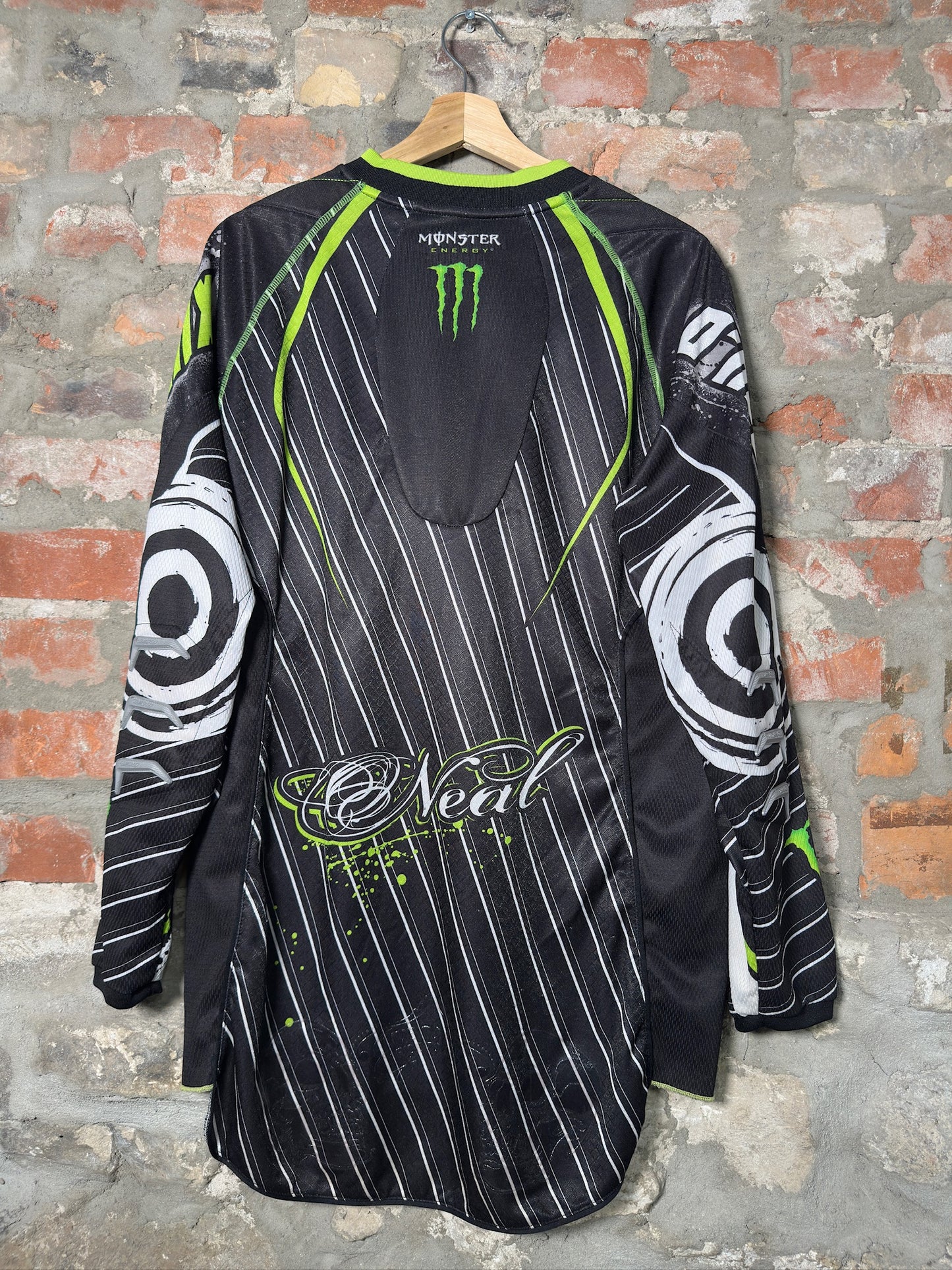 Y2K Monster Energy Motocross Jersey Sz S