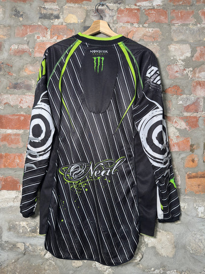 Y2K Monster Energy Motocross Jersey Sz S