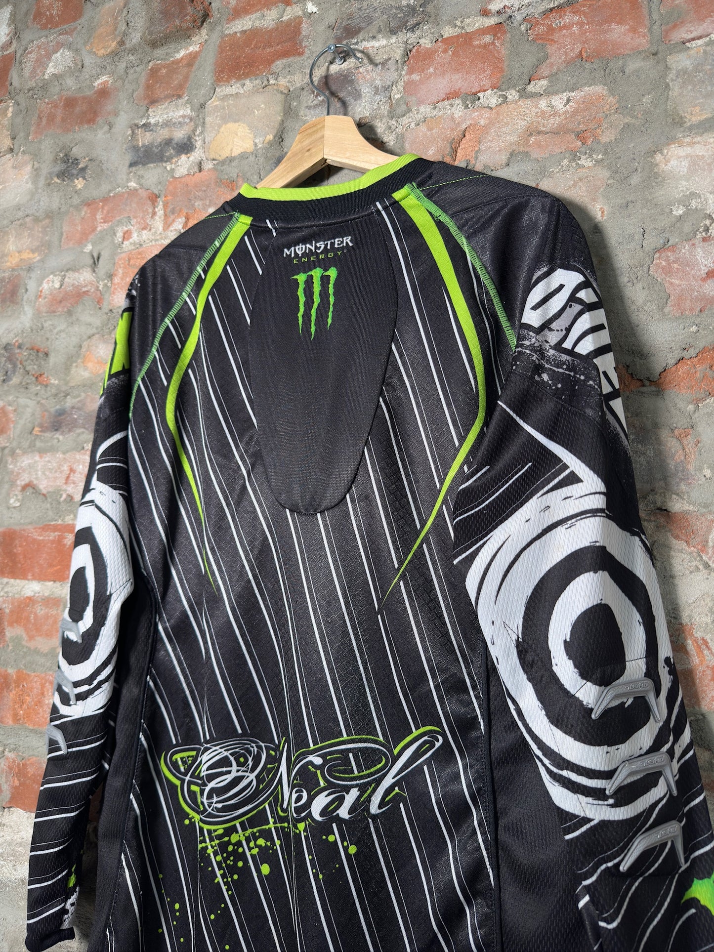 Y2K Monster Energy Motocross Jersey Sz S