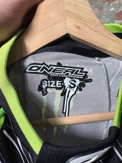 Y2K Monster Energy Motocross Jersey Sz S