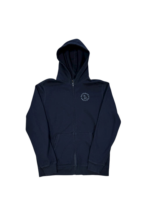 OVO Spiral Logo Zip Up Hoodie Sz L