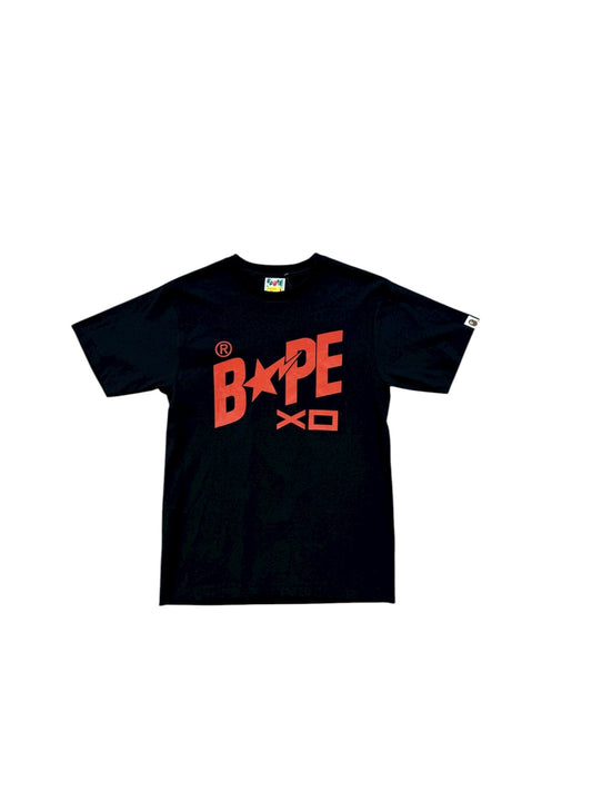 Bape XO Black Tee Sz S