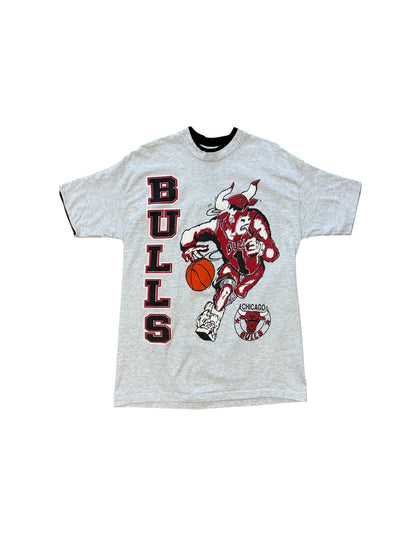 90s Chicago Bulls Signal Double Lined Tee Sz XL