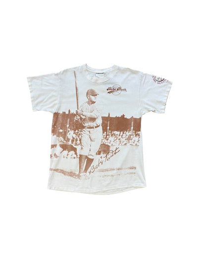 1993 Babe Ruth AOP Tee Sz L