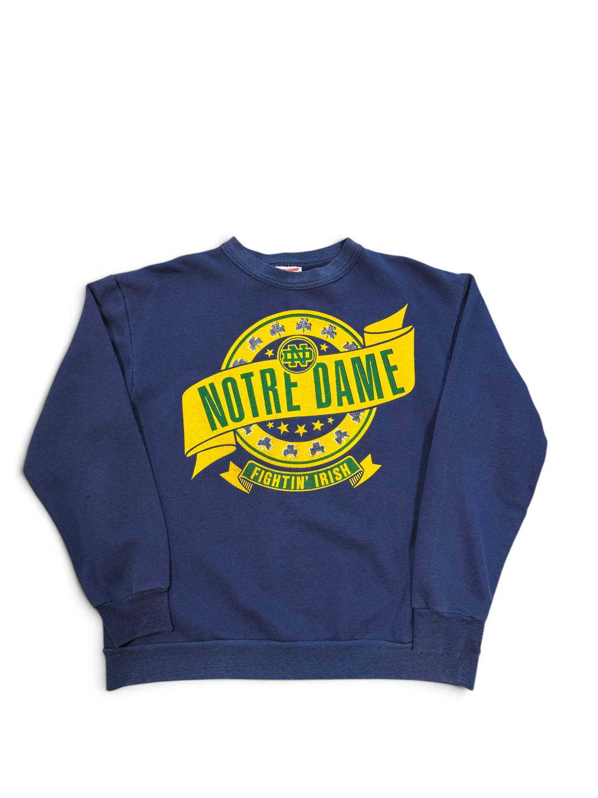 (L) Vintage 90s Notre Dame Fightin Irish Sweatshirt