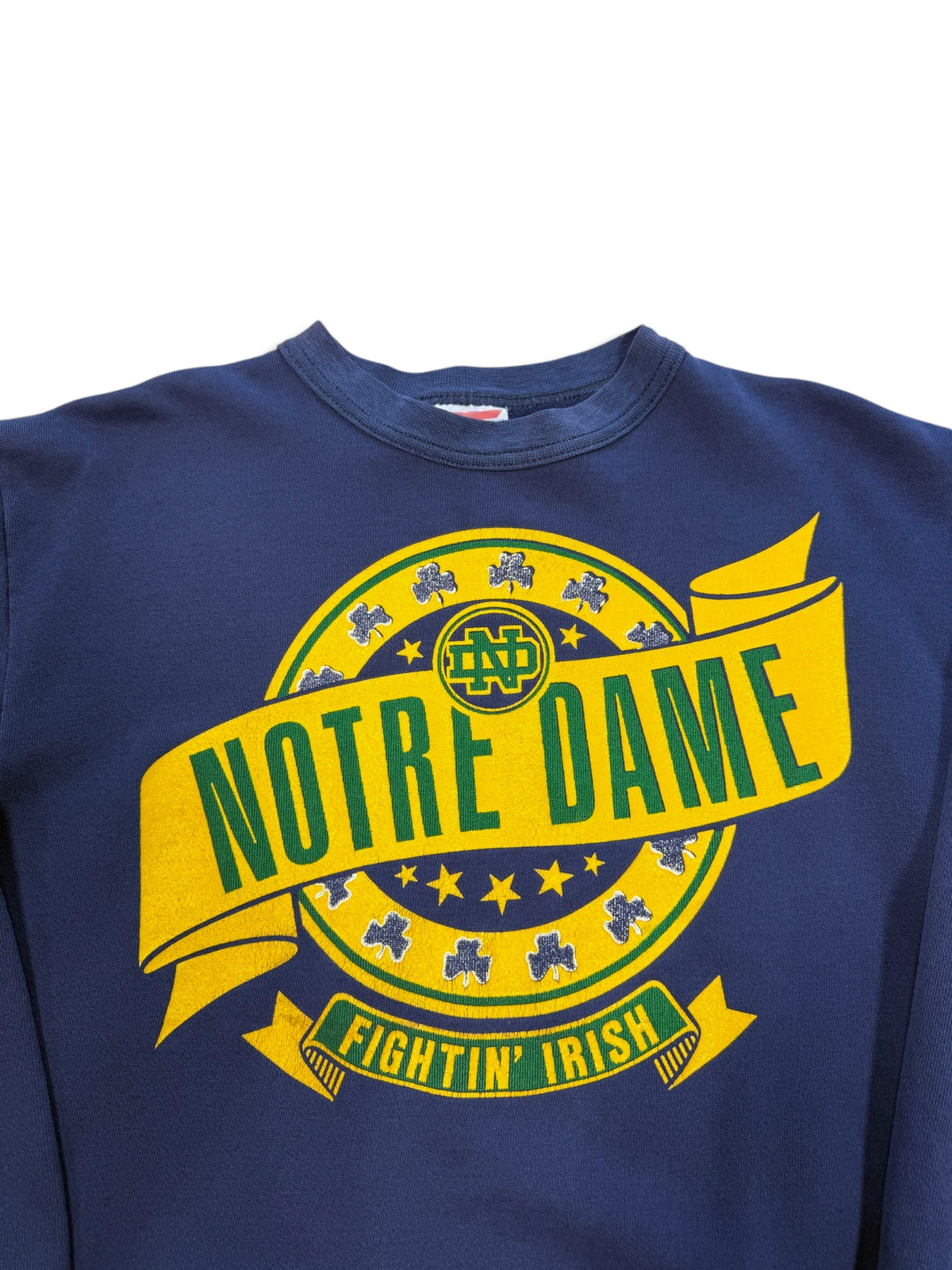 (L) Vintage 90s Notre Dame Fightin Irish Sweatshirt