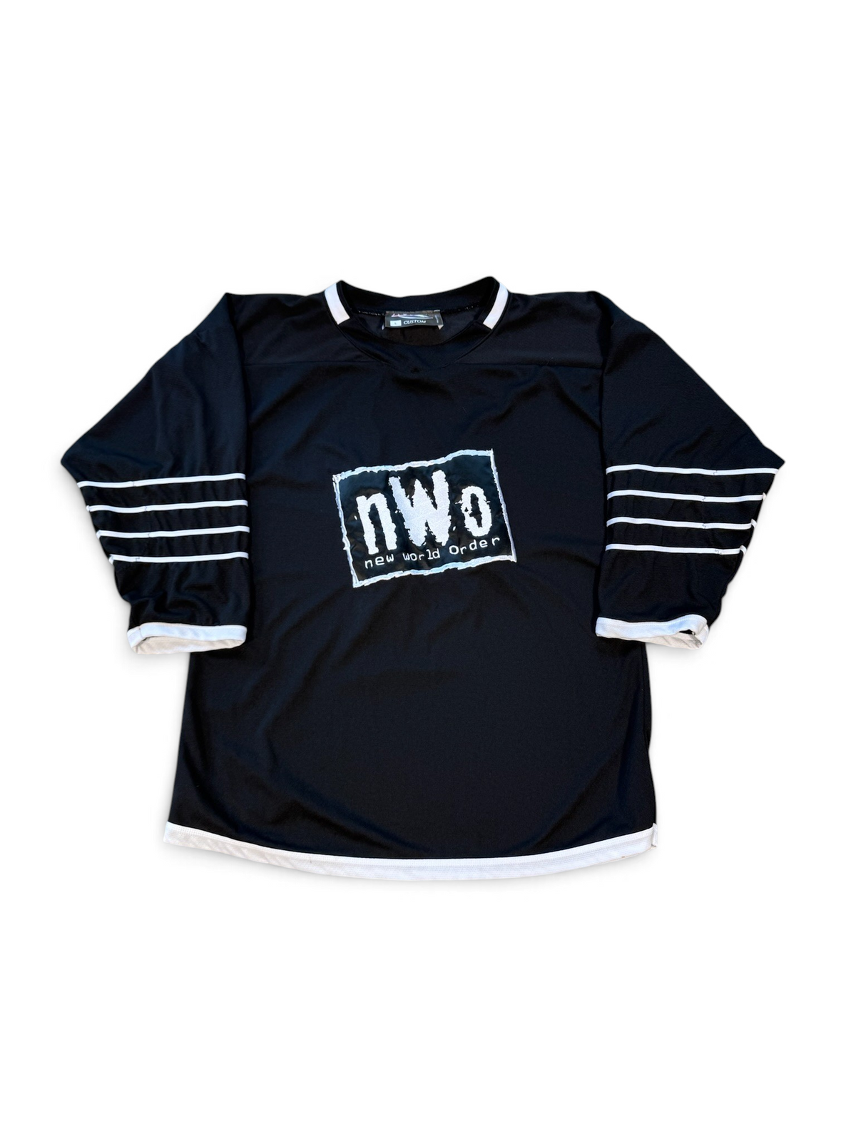 (L) Vintage 00s WWE NWO Longsleeve Jersey