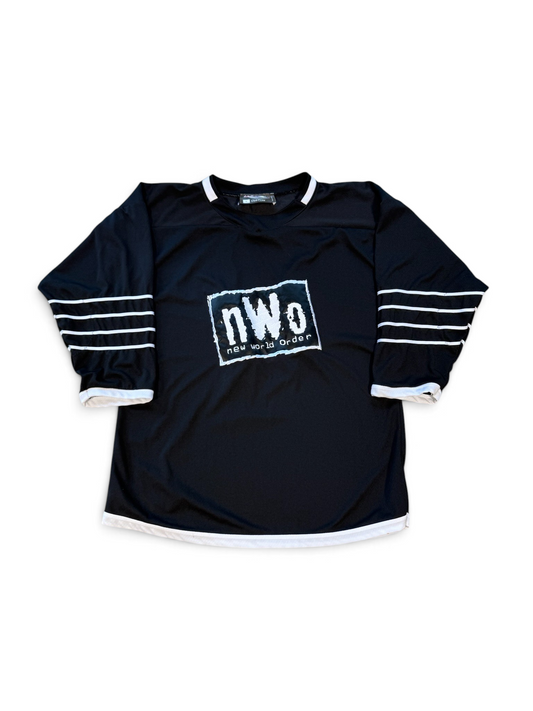 (L) Vintage 00s WWE NWO Longsleeve Jersey