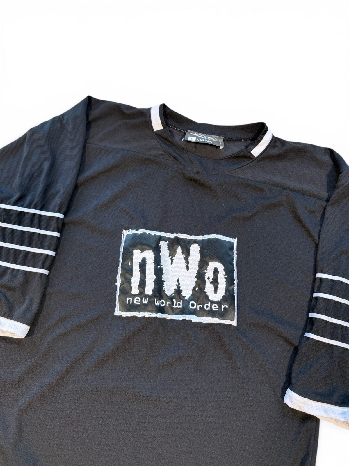 (L) Vintage 00s WWE NWO Longsleeve Jersey
