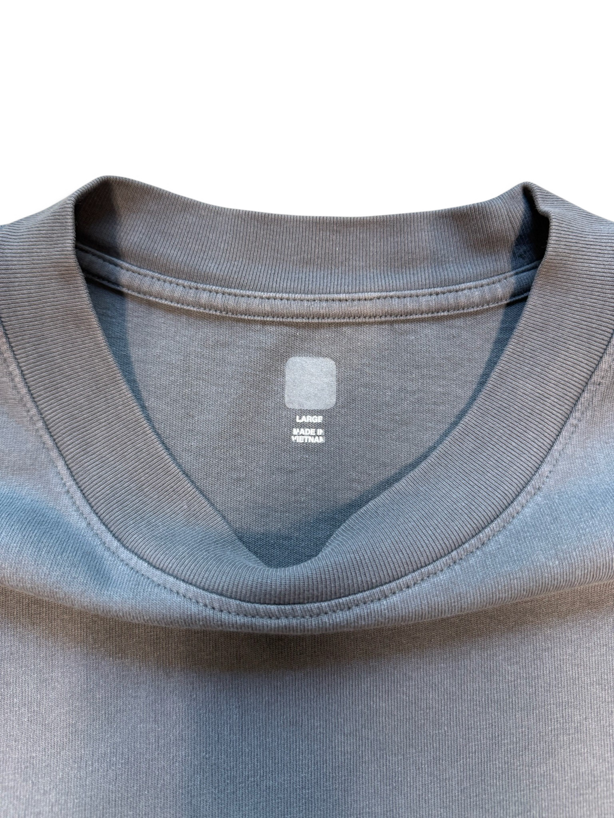 (L) YZY Gap Blank Grey Tee