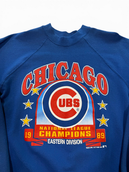 (L) Vintage 1989 Chicago Cubs Champs Sweatshirt