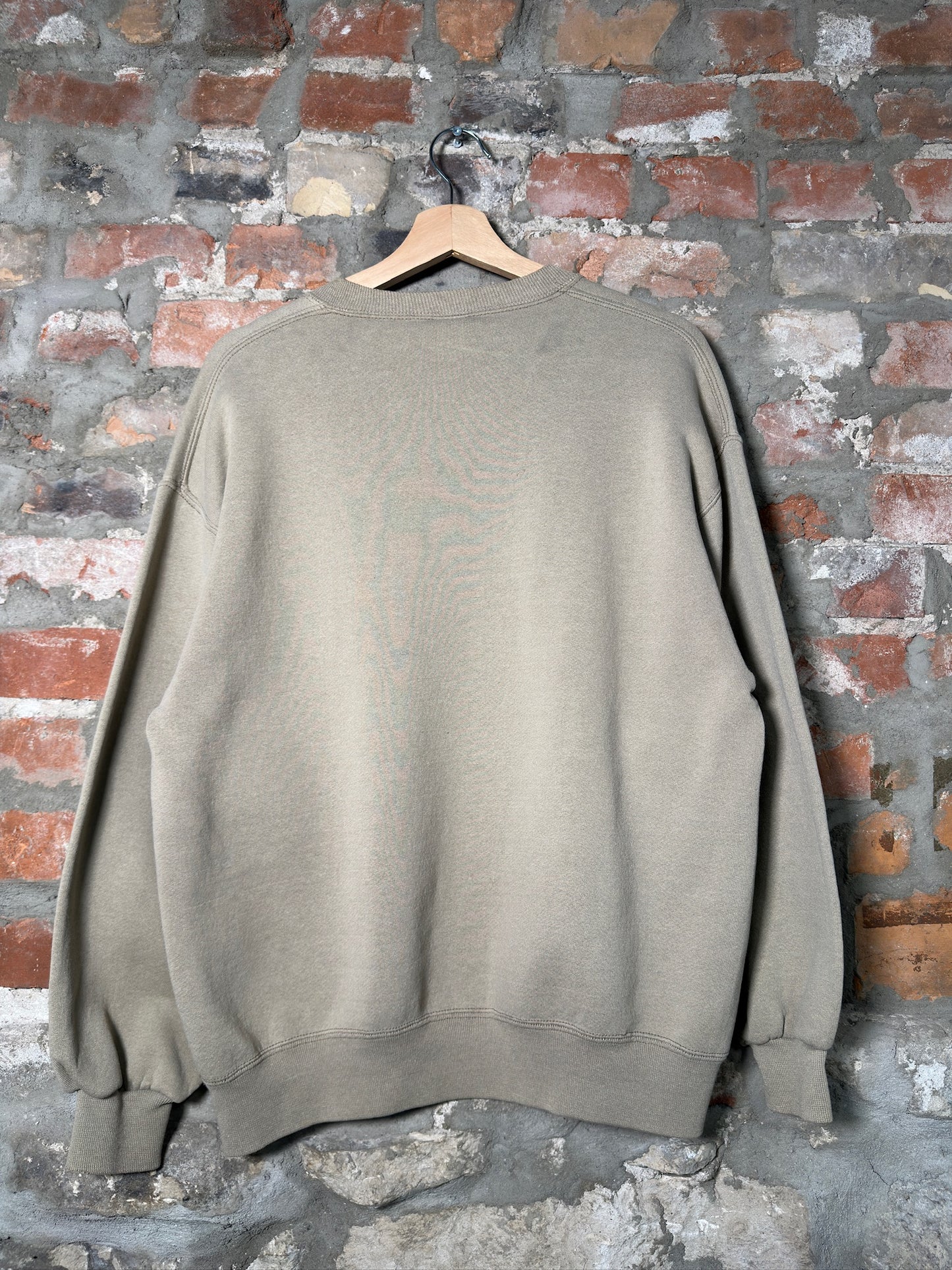 (L) 90s Russell Athletics Taupe Crewneck