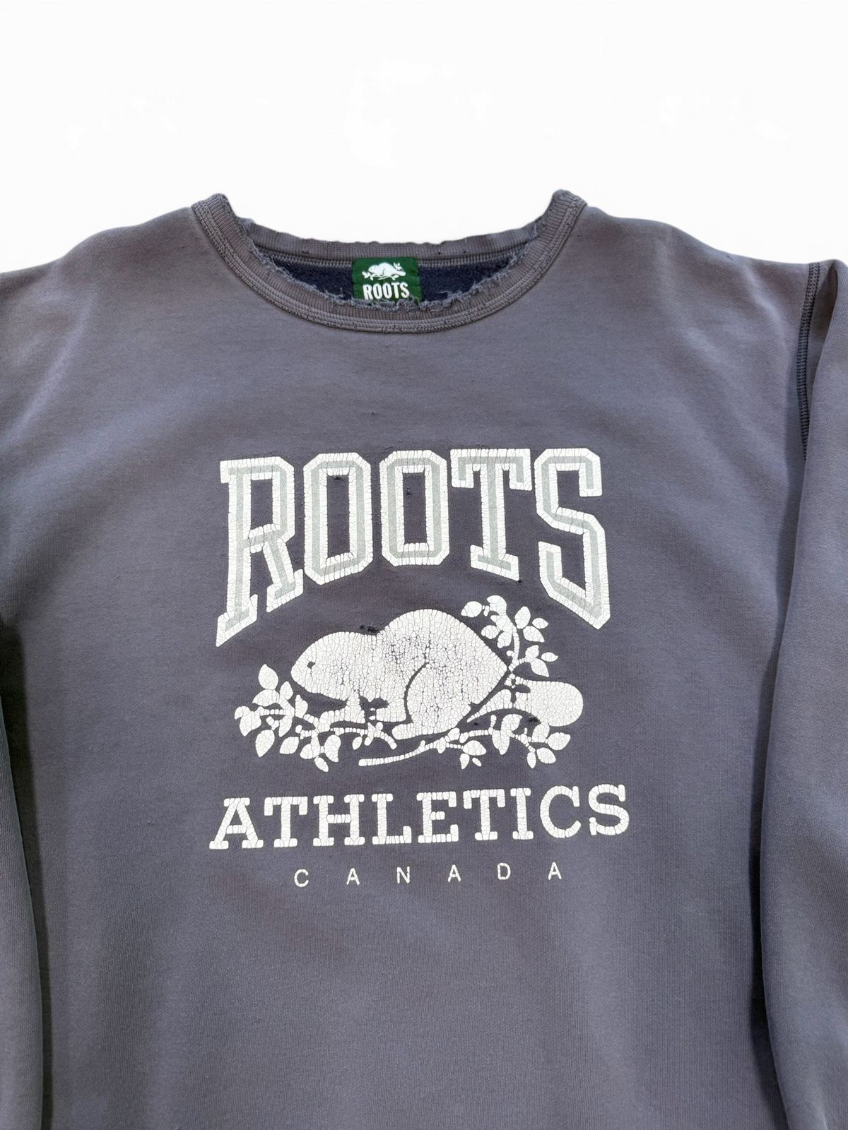 (XL) Vintage Roots Athletics Distressed Sweatshirt