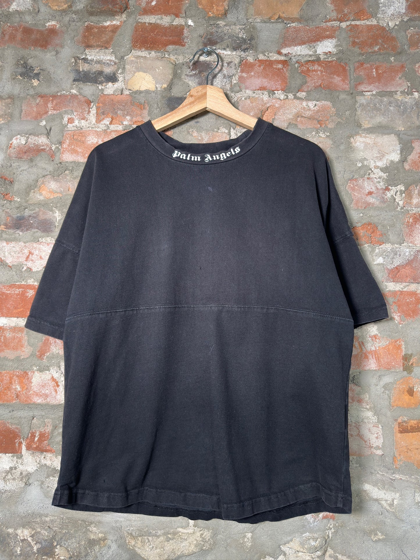 Palm Angles Back Logo Tee Black Sz M