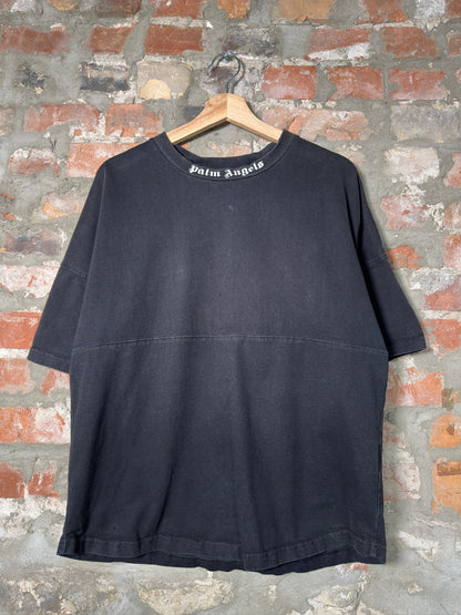 Palm Angles Back Logo Tee Black Sz M