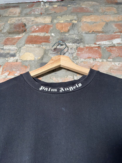 Palm Angles Back Logo Tee Black Sz M