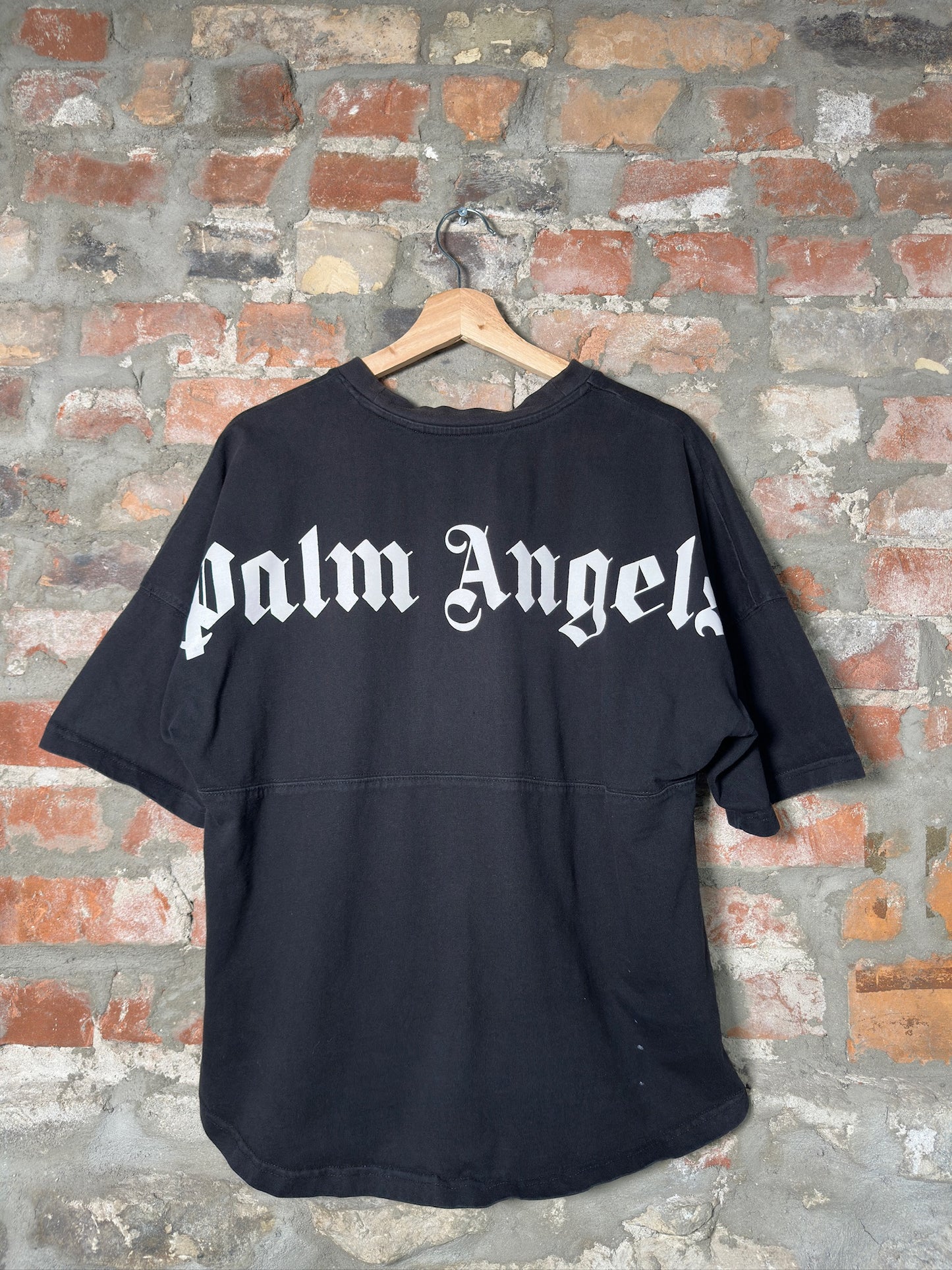 Palm Angles Back Logo Tee Black Sz M