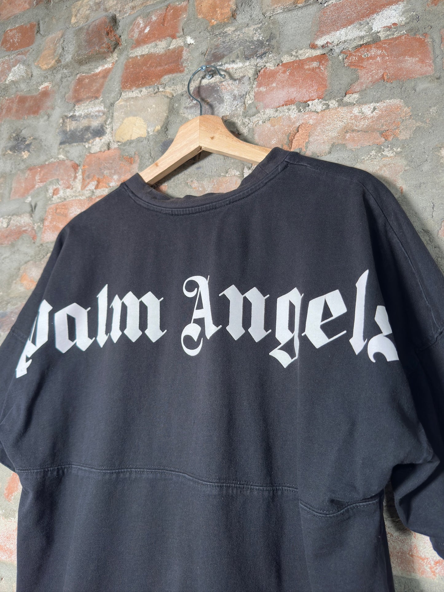 Palm Angles Back Logo Tee Black Sz M