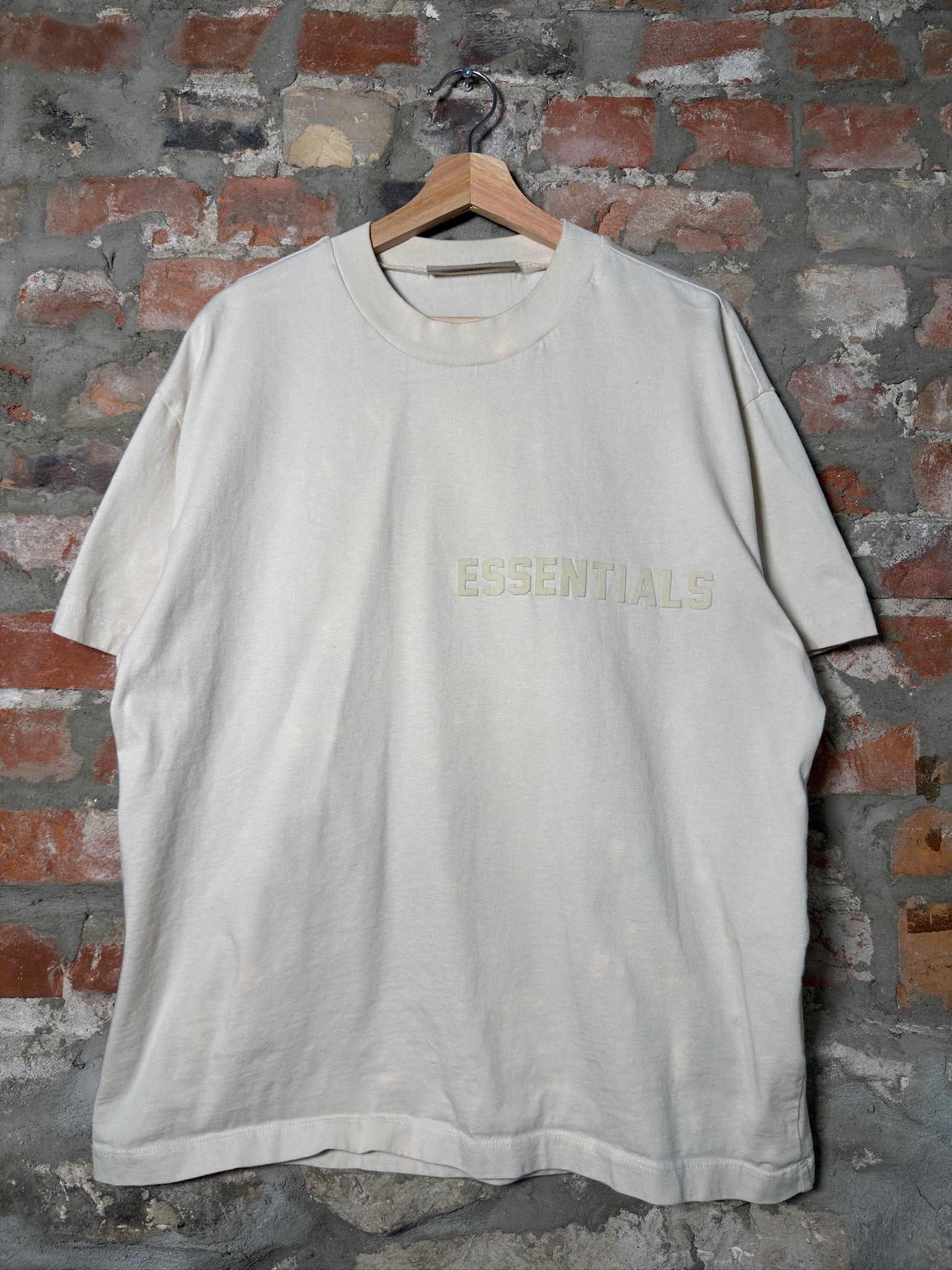 Essentials Rubber Logo Tee FW22 Sz S