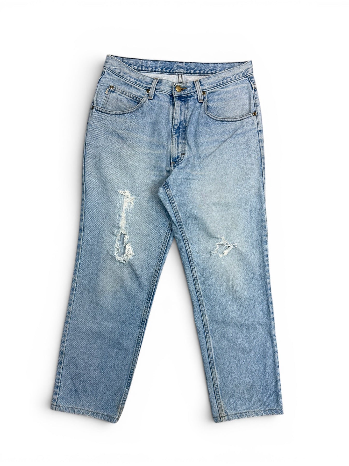 (32W) Vintage 90s L.L. Bean Light Wash Jeans