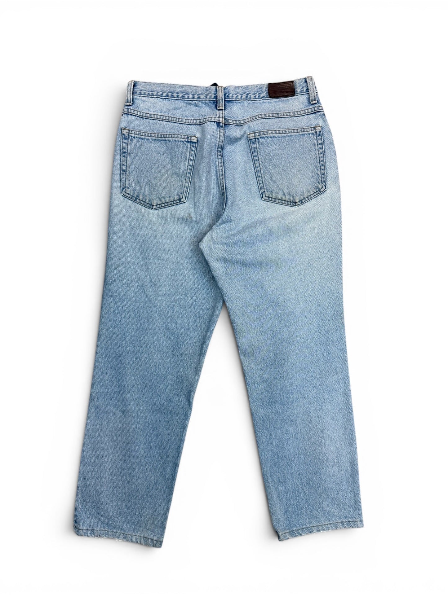 (32W) Vintage 90s L.L. Bean Light Wash Jeans