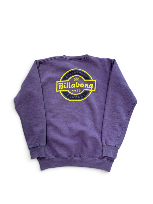 (XXL) Vintage Billabong Surf Faded Purple Sweatshirt