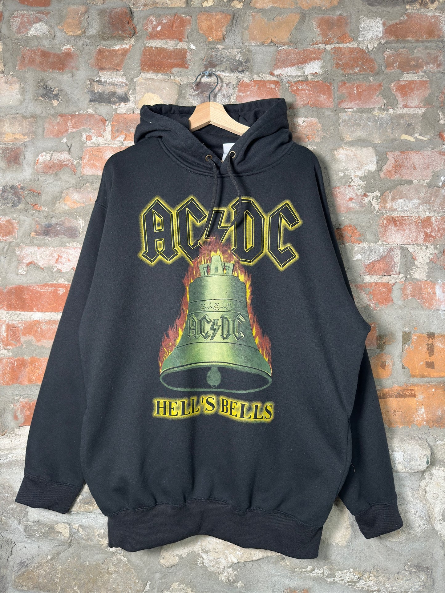 01" ACDC Hells Bells Hoodie Sz XXL