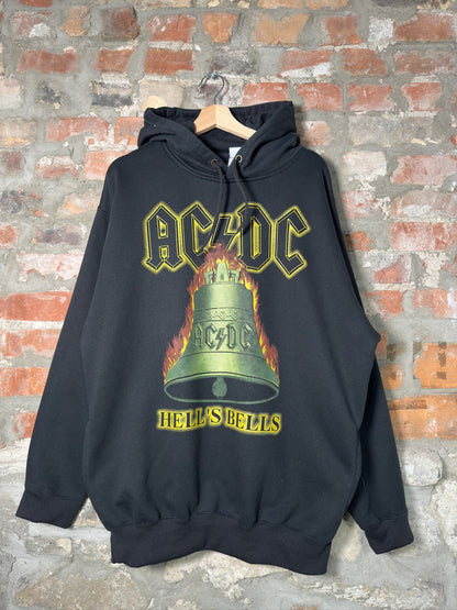 01" ACDC Hells Bells Hoodie Sz XXL