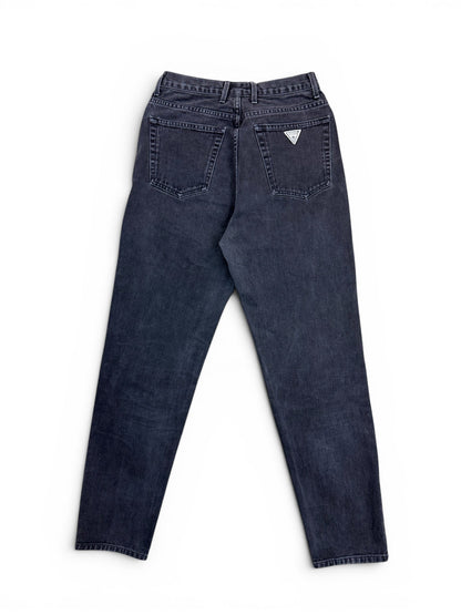 (31") Vintage 90s Guess U.S.A. Black Jeans