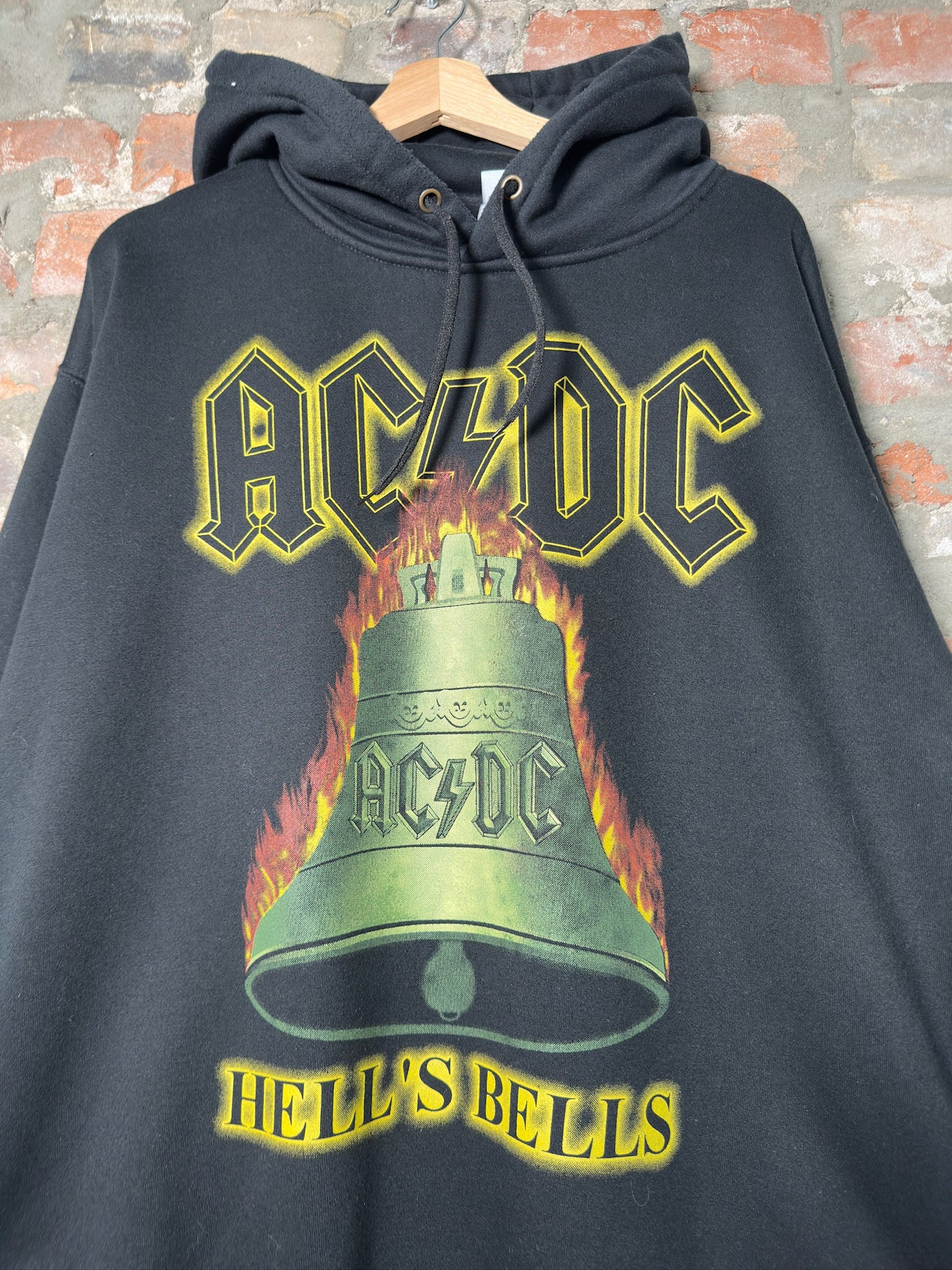 01" ACDC Hells Bells Hoodie Sz XXL