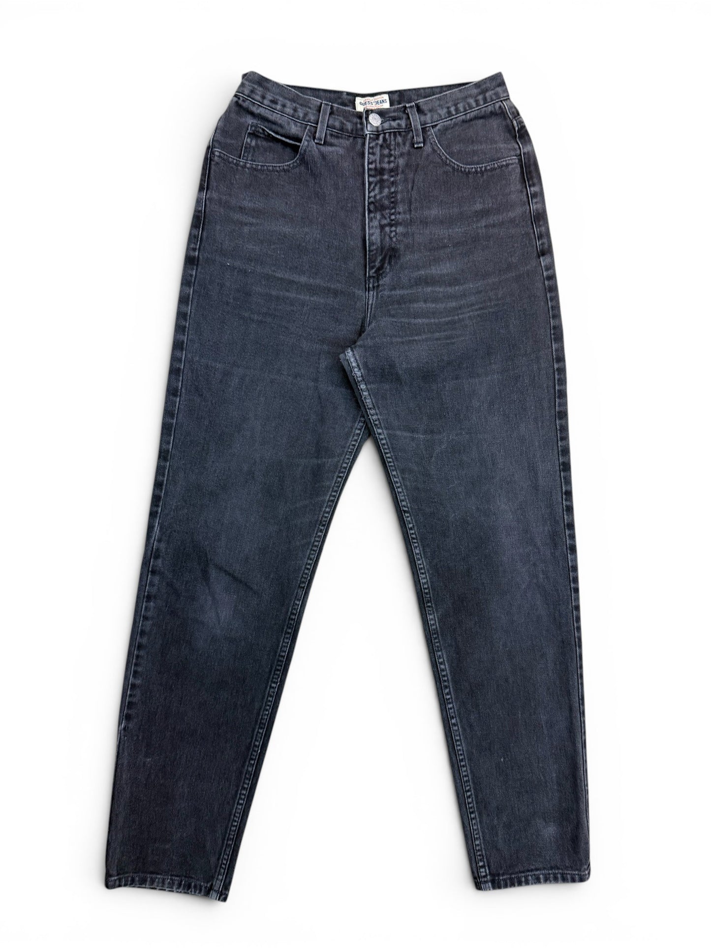 (31") Vintage 90s Guess U.S.A. Black Jeans