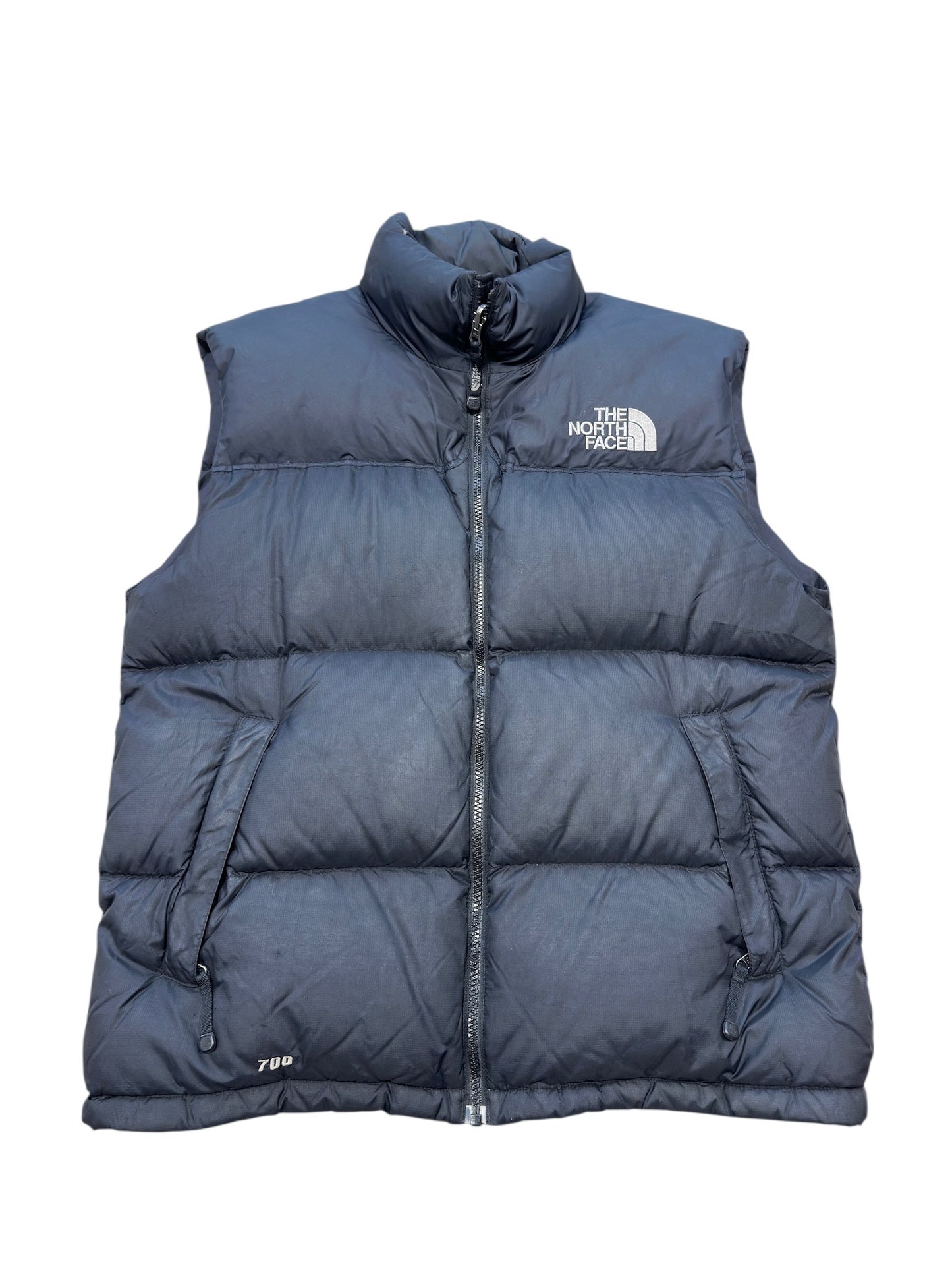 The North Face 700 Black Puffer Vest Sz L
