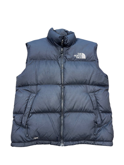 The North Face 700 Black Puffer Vest Sz L