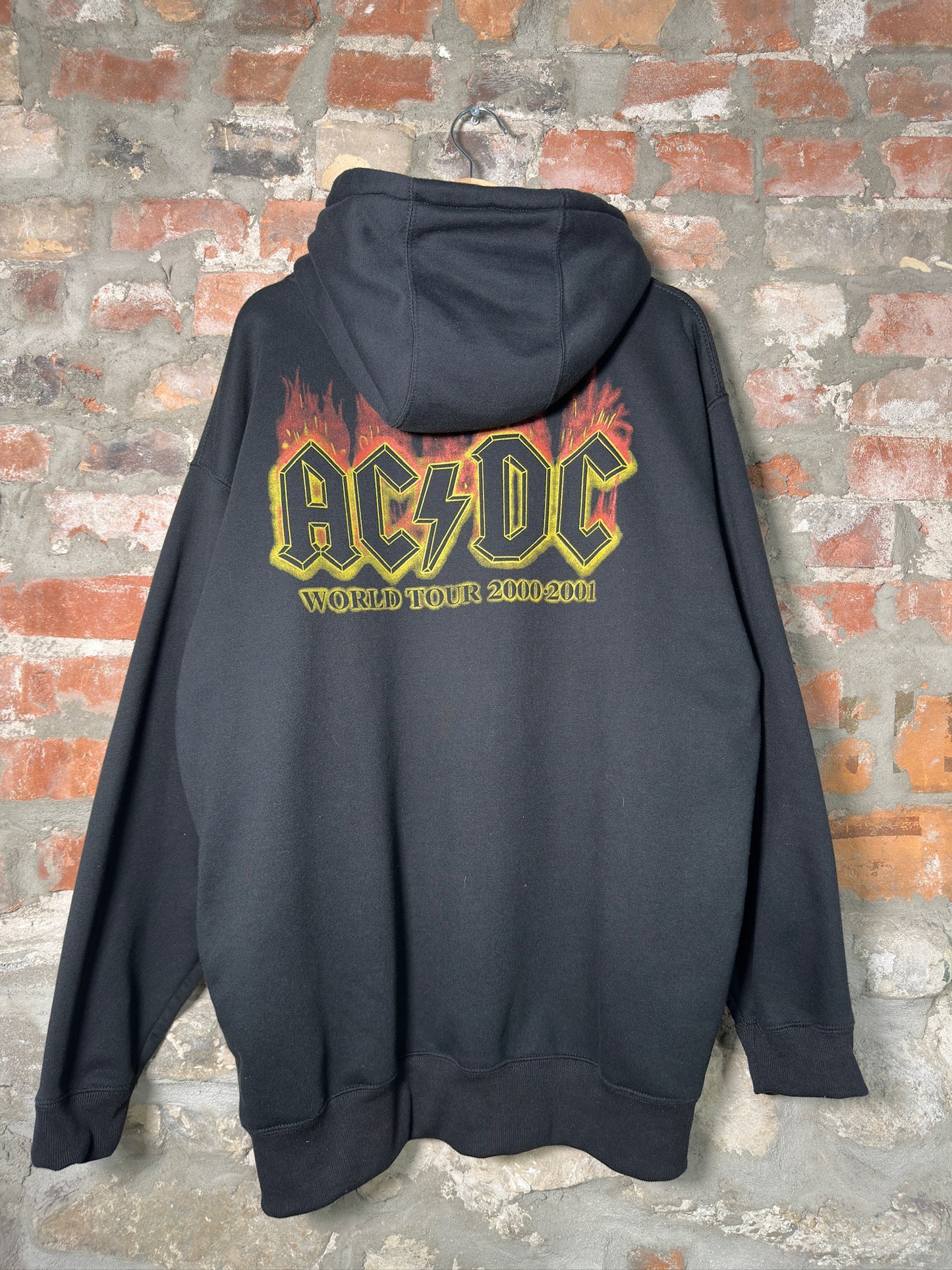 01" ACDC Hells Bells Hoodie Sz XXL