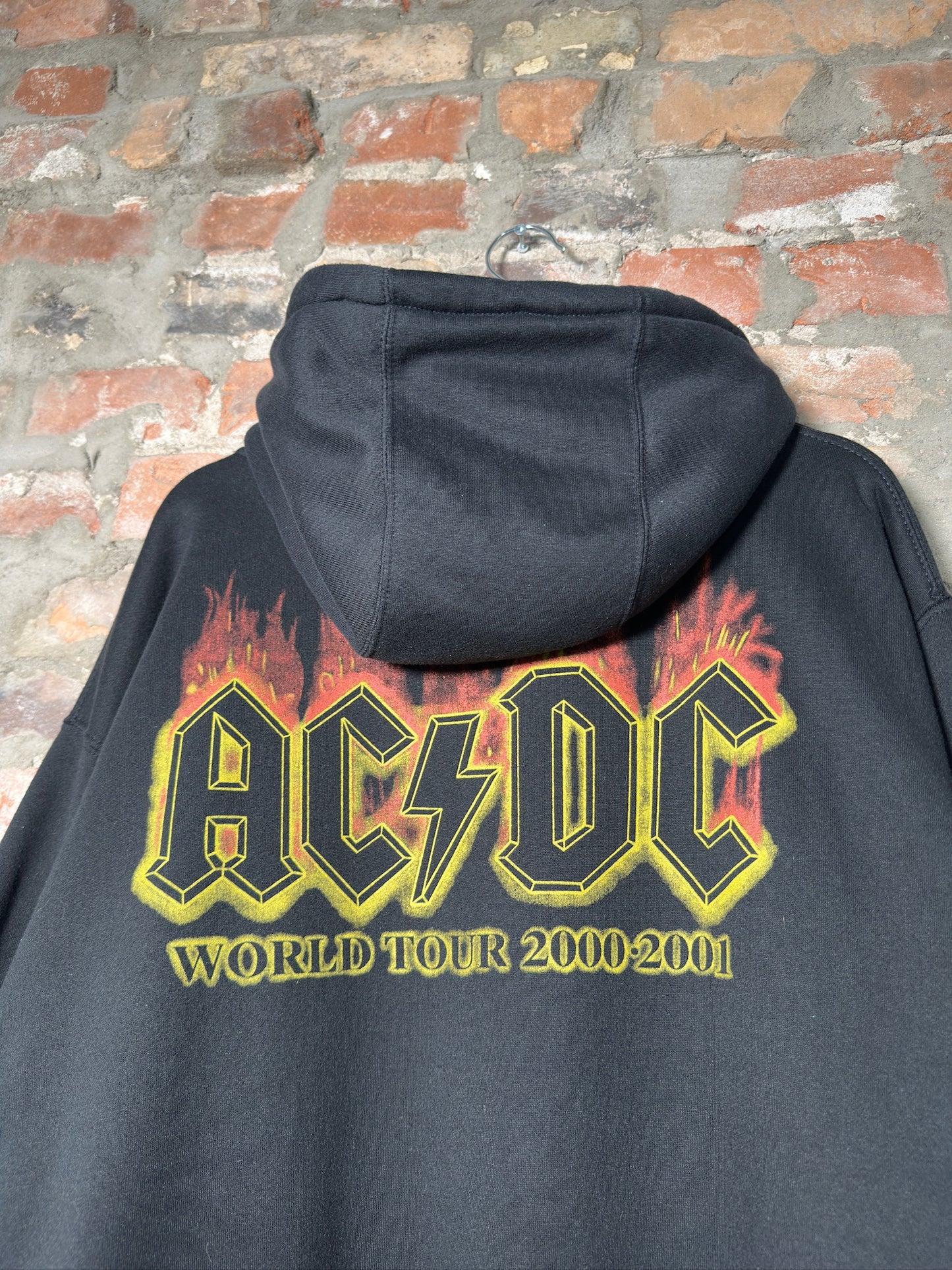 01" ACDC Hells Bells Hoodie Sz XXL